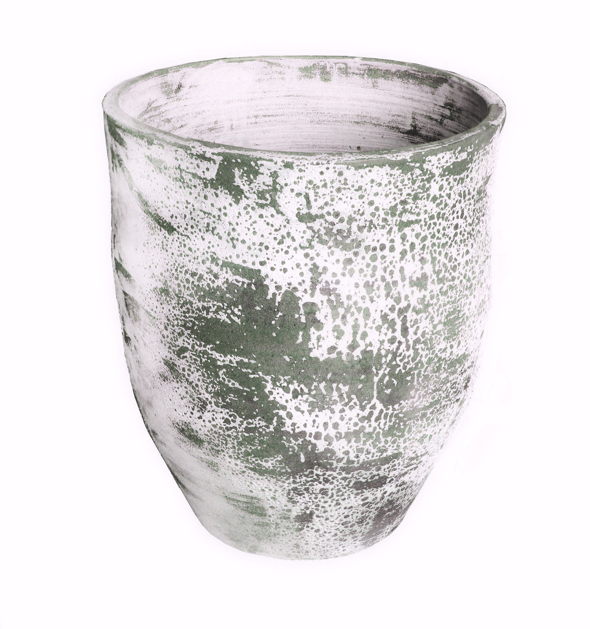 Hidden Treasure U Pot - Antique Lime Wash
