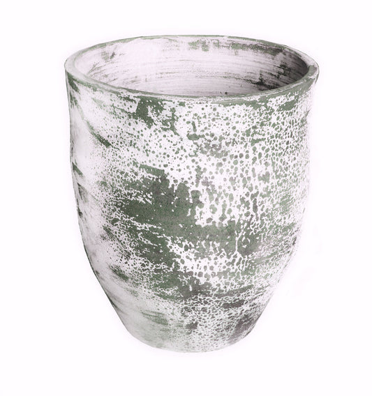 Hidden Treasure U Pot - Antique Lime Wash