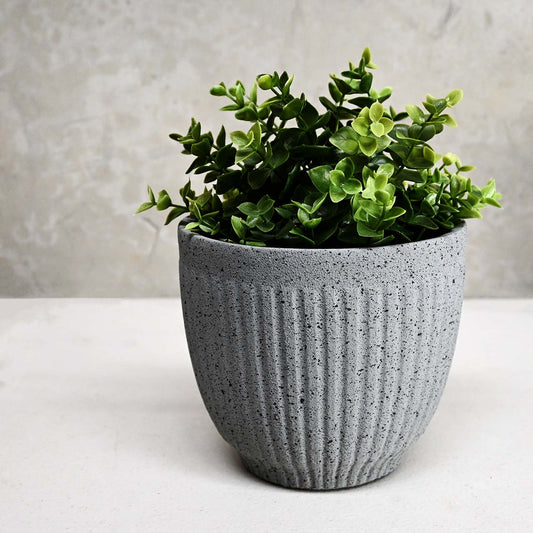 Dart Lined Egg - Grey Stone