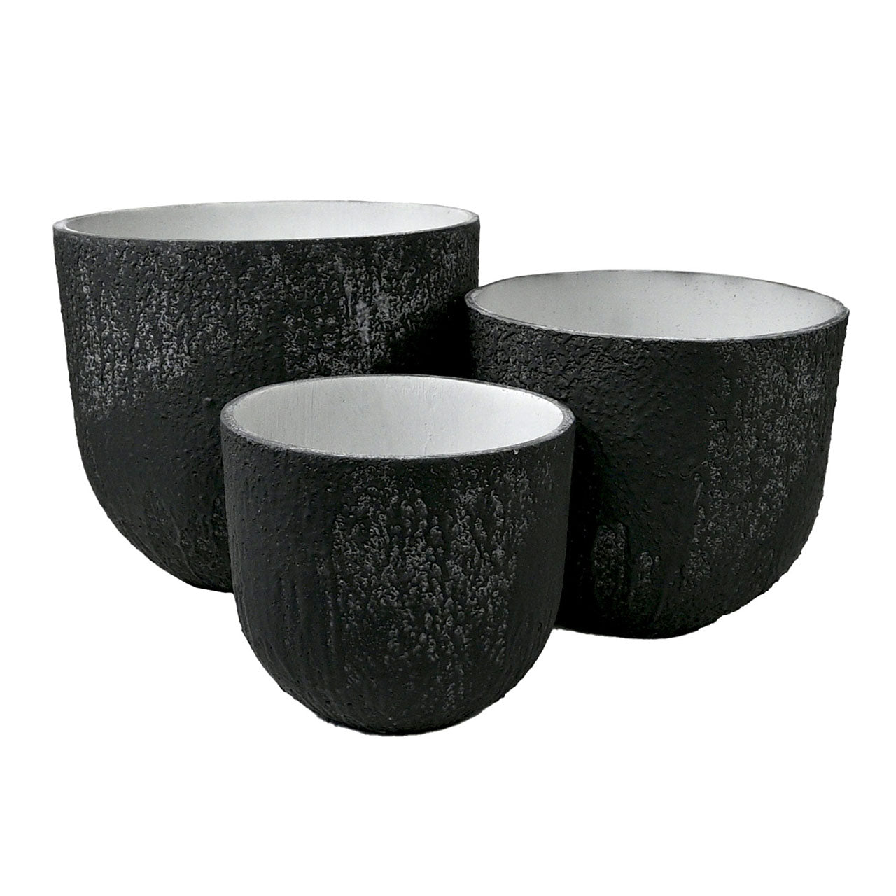 LimeCrete Egg Pot - Black