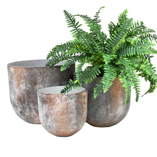 Grampians Egg Pot - Antique Brown