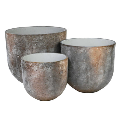 Grampians Egg Pot - Antique Brown