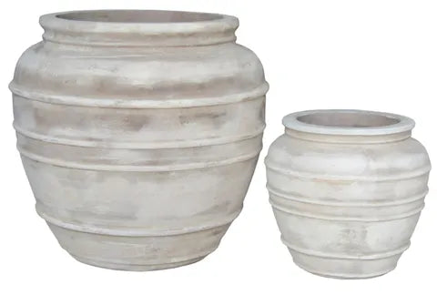 Sicilian Urn S/2 Antique