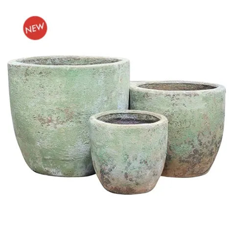 Annatto Egg S/3 Antique Cream